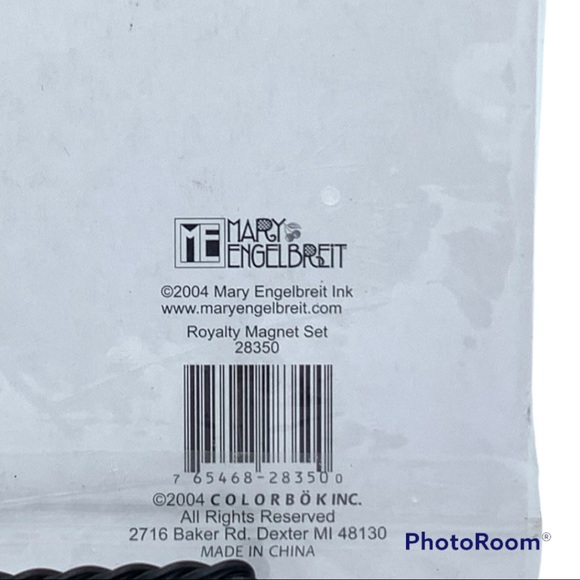 Vintage Mary Engelbreit IT’S GOOD TO BE QUEEN Magnet Set 2004 Original Package - Picture 5 of 5